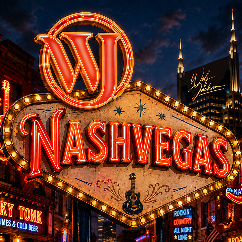 Wolf Jackson NashVegas album cover